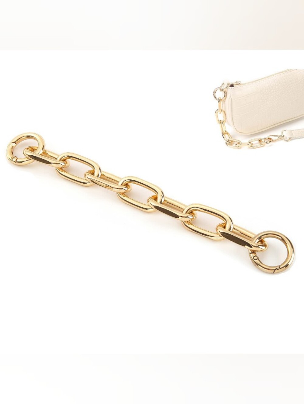Gold Bag Chain Extender - Picture 6 of 6